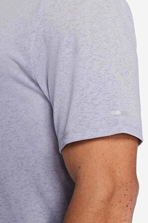 Nike Running Dri-Fit Run Division Reflect Reflektörlü Mor Tişört