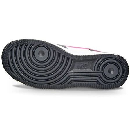 Nike Air Force 1 LVS8 Athletic Club Leather Sneaker Black Pink Prime Unisex Hakiki Deri Günlük Spor Ayakkabı Siyah