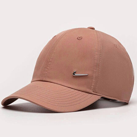 Nike Heritage86 Metal Swoosh Cap Unisex Şapka Kahve