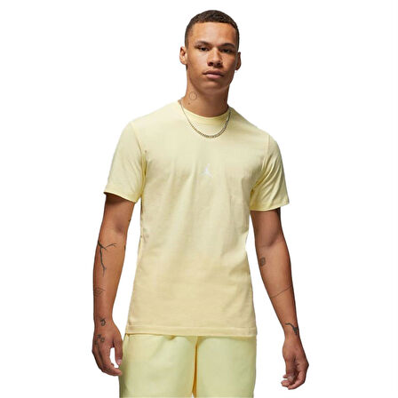 Jordan M Ess Flight23 Gx Ss Crew Erkek T-Shirt DM1428-821 Sarı