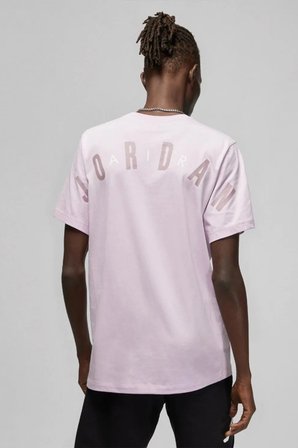 Nike Jordan Air Stretch Short Sleeve Tee Mens T-Shirt Erkek Günlük Tişört Mor