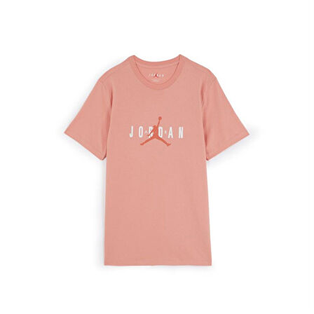 Jordan M Air Stretch Ss Crew Erkek T-Shirt DM1462-824 Turuncu