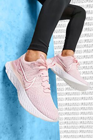 Nike React infinity Run Flyknit 3 Running Shoes Pink Yürüyüş Koşu Ayakkabısı Pembe