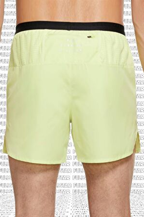 Nike Flex Stride Run Division 5inch Running Shorts Reflektörlü Sarı Koşu Şortu
