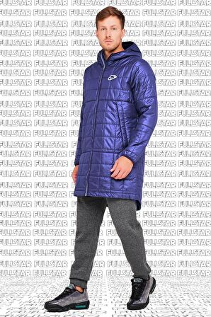 Nike Synthetic Midi Parka Jacket Navy ince Uzun Parka Ceket Mont Lacivert