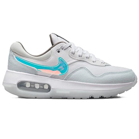 Nike Air Max Motif G. S. Unisex Canvas White Sneaker Kanvas Spor Ayakkabı Beyaz Gri