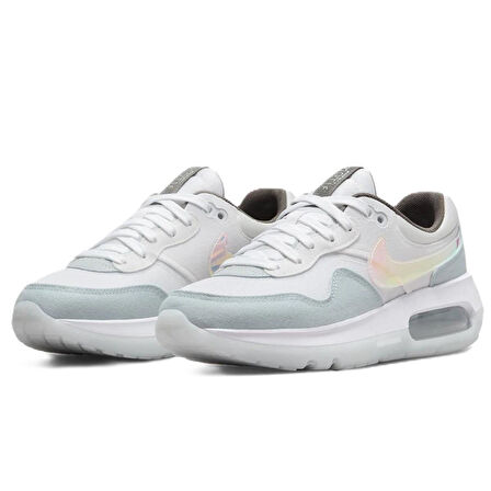 Nike Air Max Motif G. S. Unisex Canvas White Sneaker Kanvas Spor Ayakkabı Beyaz Gri