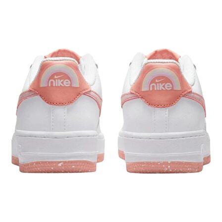 Nike Air Force 1 Lw8 Eroded Swoosh White Sneaker Günlük Pudra Beyaz Spor Ayakkabı