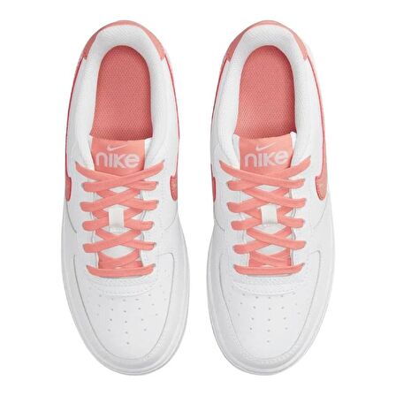 Nike Air Force 1 Lw8 Eroded Swoosh White Sneaker Günlük Pudra Beyaz Spor Ayakkabı