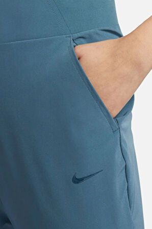 Nike Dri Fit Bliss Luxe Training Trousers Pant Kadın Eşofman Altı Koyu Yeşil