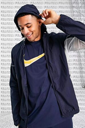 Nike Repel Heritage Running Full Zip Hoodie Gizli Kapüşonlu Erkek Koşu Ceketi