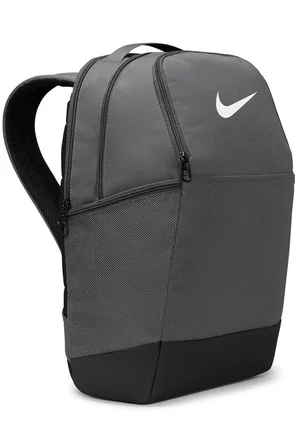 Nike Brasilia 9.5 Training Backpack Medium 24 Liters Çok Gözlü Omuz Askılı Unisex Sırt Çantası Gri