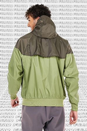 Nike Sportswear Windrunner Jacket Blue Green Kapüşonlu Erkek Ceketi Yeşil Haki