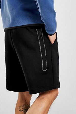 Nike Sportswear Tech Fleece Mens Shorts Siyah Erkek Şort