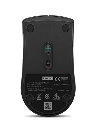 Lenovo 150 Wireless Kablosuz Mouse - Siyah GY51L52638