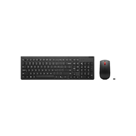 Lenovo Essential Kablosuz Gen2 Siyah Türkçe Klavye Mouse Set - MA203W
