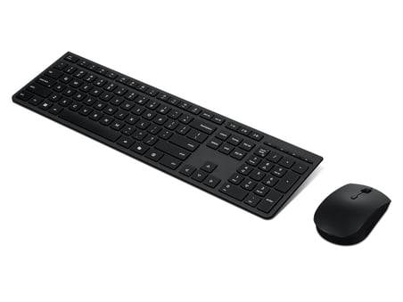 Lenovo Profesyonel Kablosuz Şarj Edilebilir Klavye ve Mouse Seti İngilizce 4X31R64351