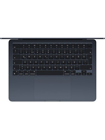 MacBook Air M3 Çip 8GB 512GB SSD macOS 13" Taşınabilir Bilgisayar Gece Yarısı MRXW3TU/A