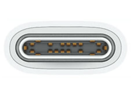 APPLE 60 W USB-C Örgü 1 m Şarj Kablosu Beyaz 
