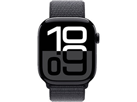 APPLE Watch Series 10 GPS 42mm Jet Black Aluminium Case with Ink Sport Loop