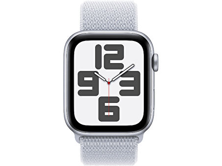 APPLE Watch SE GPS 2024 40mm Silver Aluminium Case with Blue Cloud Sport Loop