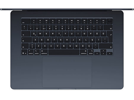 APPLE MW1M3TU/A/MacBook Air/Apple M4 İşlemci(10 Çekirdek CPU-10 Çekirdek GPU)/16GB RAM/512GB SSD/15.3"/Midnight