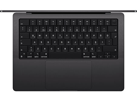 APPLE MX2J3TU/A/MacBook Pro/Apple M4 Pro İşlemci/14 Çekirdek  CPU 20 Çekirdek GPU/24GB Ram/1TB SSD/14.2"/Uzay Siyahı