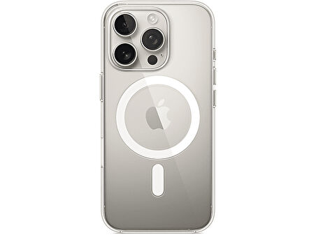 APPLE iPhone 16 Pro MagSafe Şeffaf Telefon Kılıfı