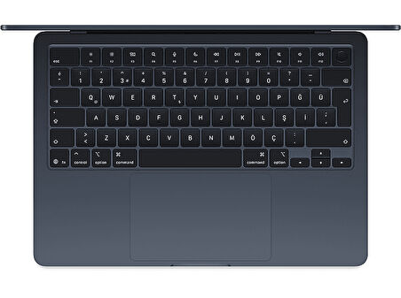 APPLE MC6C4TU/A/MacBook Air/Apple M4 İşlemci (10 Çekirdek CPU-10 Çekirdek GPU)/24GB RAM/512GB SSD/13.6"/Midnight