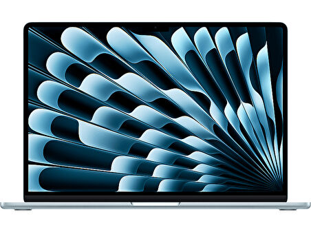 APPLE MC7A4TU/A/MacBook Air/Apple M4 İşlemci/(10 Çekirdek CPU-10 Çekirdek GPU)/16GB RAM/256GB SSD/15.3"/Sky Blue