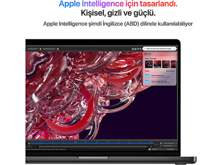 APPLE MCX04TU/AMacBook Pro/Apple M4 İşlemci/10 Çekirdek  CPU ve 10 çekirdek  GPU 24GB RAM 1TB SSD/14.2"/ Uzay Siyahı