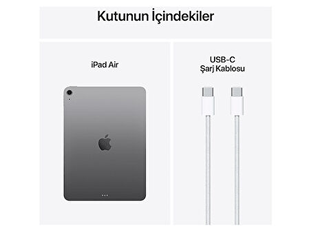 APPLE 11 inç iPad Air M3 Wi-Fi 1 TB Tablet Uzay Grisi (MCAH4TU/A)