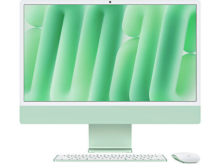 APPLE MD2Q4TU/A 24-inch iMac with Retina 4.5K display: Apple M4 chip with 10‑core CPU and 10‑core GPU, 24GB, 512GB SSD - Yeşil