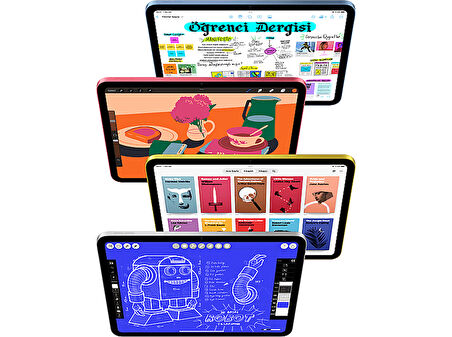 APPLE 11 inç iPad (A16) Wi-Fi 512 GB Tablet Mavi (MD4Y4TU/A)