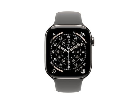 APPLE MFCW4TU/A Watch Series 11 GPS + Cellular 46mm Doğal Titanyum Kasa ve Stone Grey Spor Kordon - S/M
