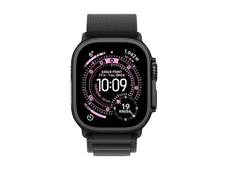 APPLE MF0V4TU/A  Watch Ultra 3 GPS + Cellular 49mm Black Titanium Case with Black Alpine Loop - Medium