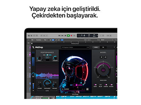 APPLE Macbook Pro/ Apple M5 işlemci/ (10 ÇekirdekCPU-10 çekirdek GPU)/ 16GB Ram/ 1TB SSD/ 14.2"/ Space Black MDE14TU/A