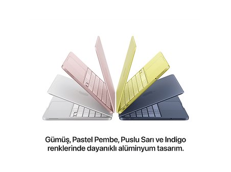 APPLE MHFJ4TU/A/MacBook Neo/Apple A18 Pro İşlemci(6 Çekirdek CPU-5 Çekirdek GPU)/8GB RAM/512GB SSD/13"/Blush