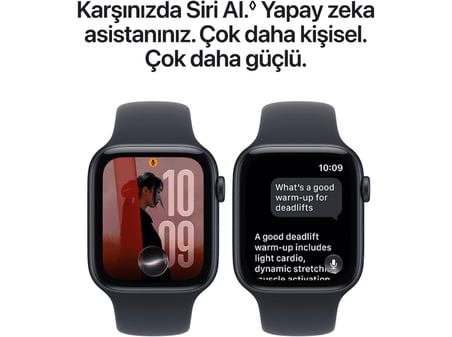 APPLE MJLC4TU/A Watch SE 3 GPS + Cellular 40 mm Yıldız Işığı Alüminyum Kasa ve Kum Spor Kordon - S/M