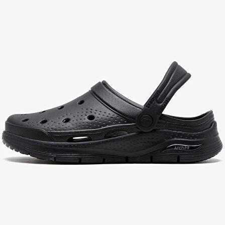 Skechers Airch Fit Foamies Valiant Mens Sandals Erkek Günlük Terlik Siyah