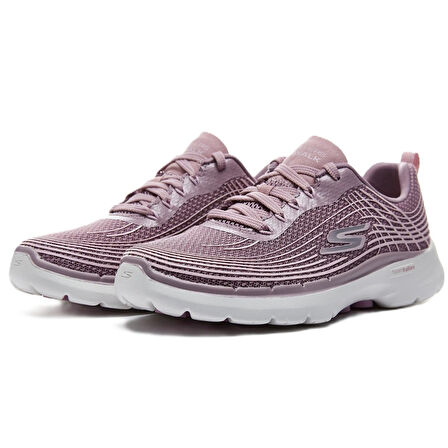 Skechers Go Walk 6-Inner Joy Womens Sneaker Kadın Günlük Spor Ayakkabı Mor