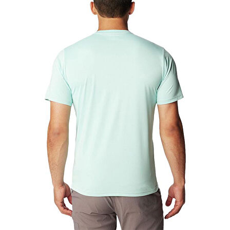 Columbia Columbıa Hıke Crew Erkek T-Shirt AO1419-325 Yeşil