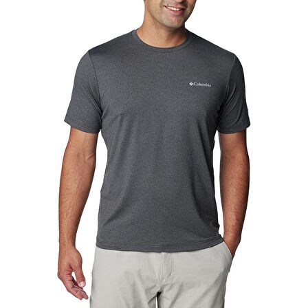 Tech Trail Crew Neck II Erkek Gri Outdoor T-Shirt AO5545-011