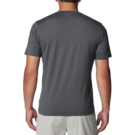 Tech Trail Crew Neck II Erkek Gri Outdoor T-Shirt AO5545-011