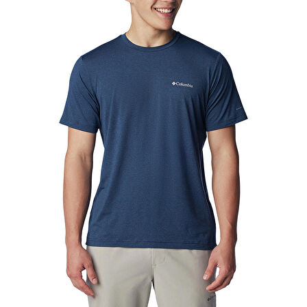 Tech Trail Crew Neck II Erkek Lacivert Outdoor T-Shirt AO5545-464