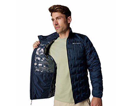 Columbia Delta Ridge™ II Down Jacket Erkek Outdoor Montu (650 Dolgu Kaz Tüyü) 2086241464 Lacivert