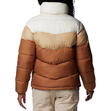 Puffect II Colorblock Kadın Kahverengi Outdoor Mont WL1195-224