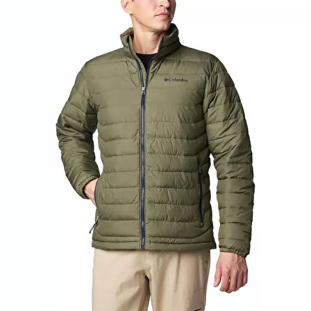 Powder Lite II Erkek Yeşil Outdoor Mont WO7155-397