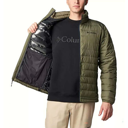 Powder Lite II Erkek Yeşil Outdoor Mont WO7155-397