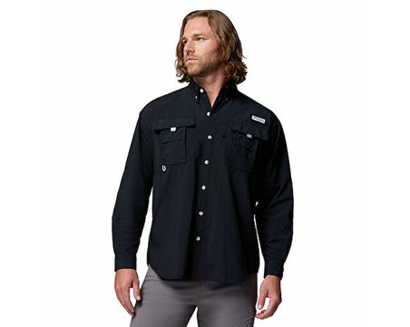 Columbia Bahama ii L/S Shirt Erkek Günlük Gömlek 1011621009 Siyah
